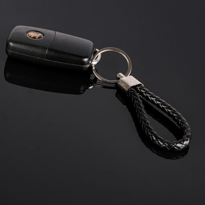 Брелок для ключей Cartage, петля, черный брелок для ключей cartage шлем мотоцикла черный