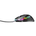 Мышь Xtrfy M4 RGB, игровая, проводная, оптическая, 16000 dpi, USB, черная - Фото 2