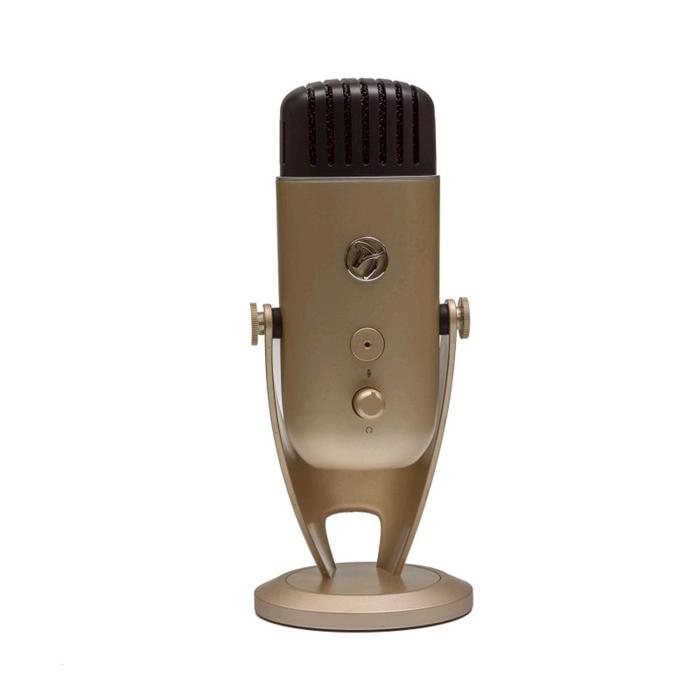 Купить Микрофон компьютерный Arozzi Colonna, 20-20000 Гц, 4.5 мВ/Па (1 кГц), USB, 3 м, цвет золото 524460 Микрофон компьютерный Arozzi Colonna, 20-20000 Гц, 4.5 мВ/Па (1 кГц), USB, 3 м, цвет золото 524460