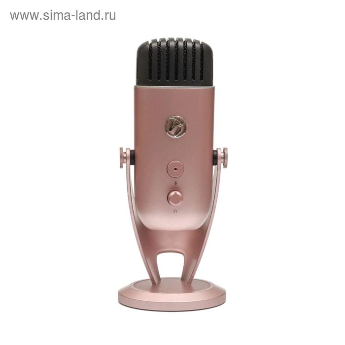 Купить Микрофон компьютерный Arozzi Colonna, 20-20000 Гц, 4.5 мВ/Па (1 кГц), USB, 3 м, rose gold Микрофон компьютерный Arozzi Colonna, 20-20000 Гц, 4.5 мВ/Па (1 кГц), USB, 3 м, rose gold