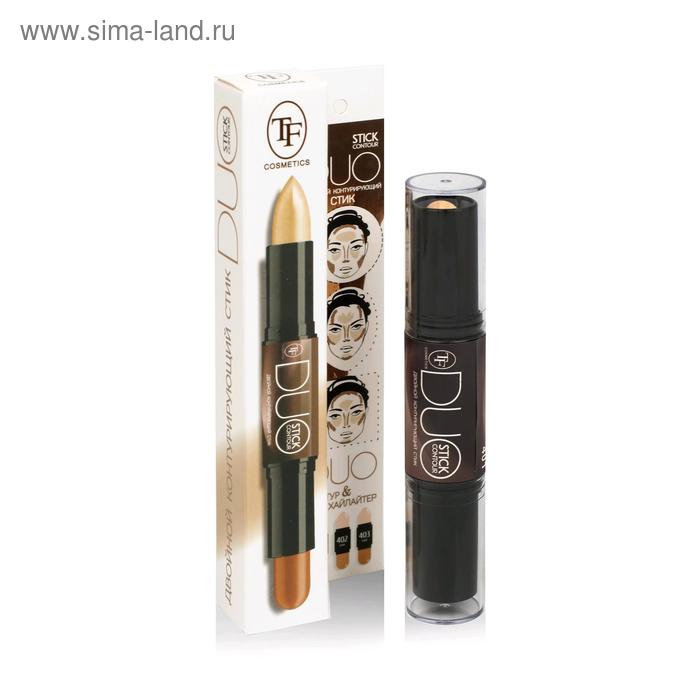 

Контурирующий стик для лица TF Duo Contour двойной: контур и хайлайтер, тон 401 universal