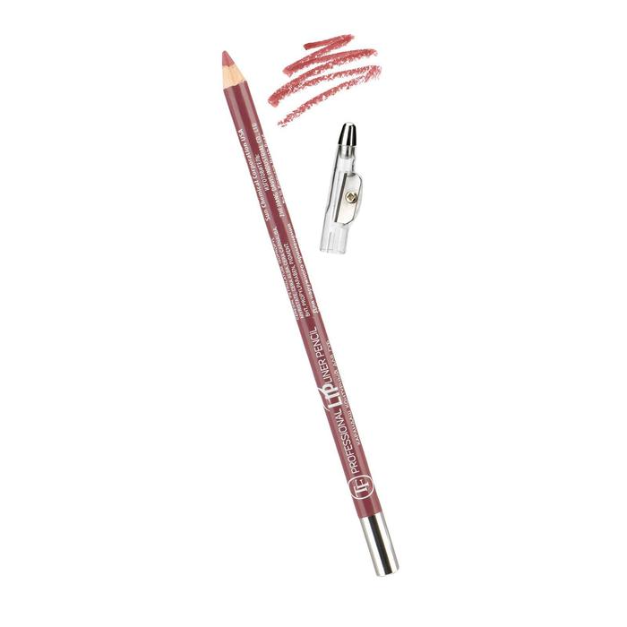 фото Карандаш для губ с точилкой tf professional lipliner pencil, тон №121 dusty pink