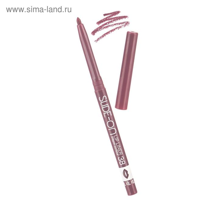 Контурный карандаш для губ TF Slide-on Lip Liner, тон №38 пыльная сирень