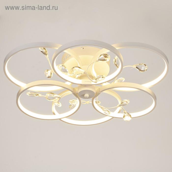 

Люстра 669520/6 LED 90Вт 4000К белый 57,5х57,5х17 см BayerLux