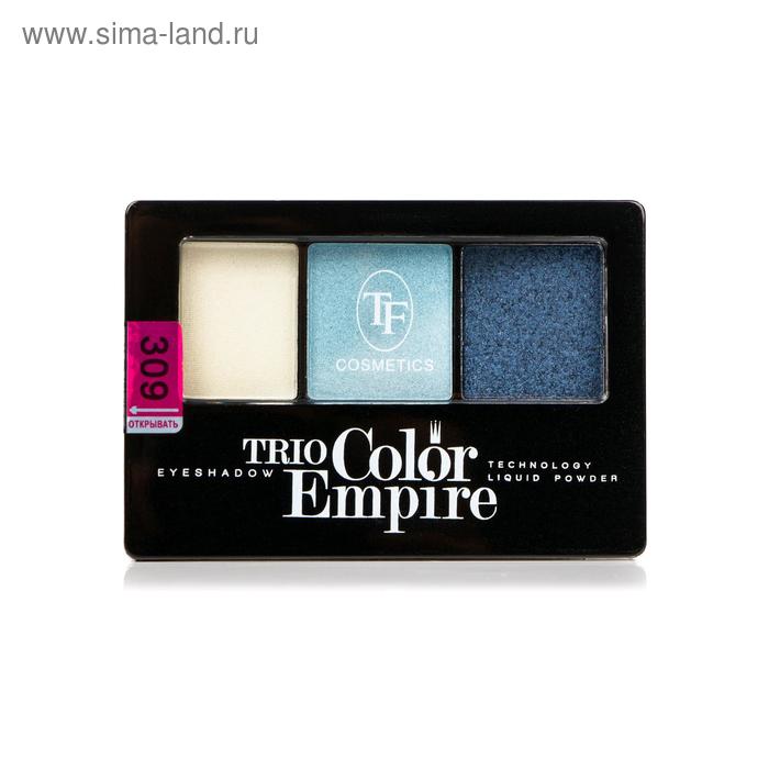 Тени для век TF Trio Color Empire, тон 309 морской бриз