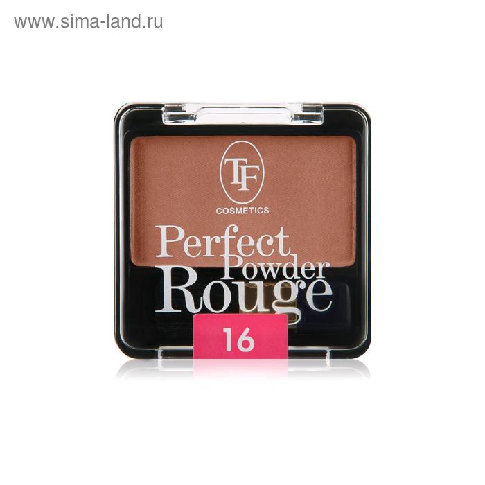 Румяна TF Perfect Powder Rouge, тон 16 ириска tf cosmetics румяна компактные perfect powder rouge 02 розалия