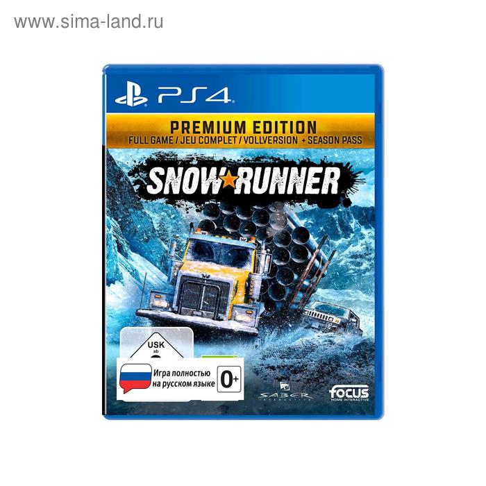 Игра для Sony Playstation 4 SnowRunner Premium издание игра для playstation 4 azur lane crosswave commander s calendar edition