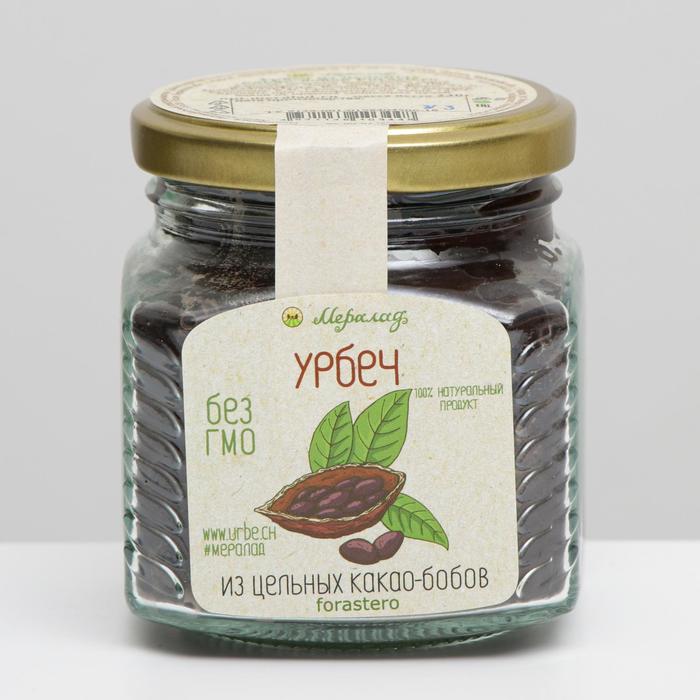 Пасты, кремовый зефир Урбеч из цельных какао-бобов 230 г.