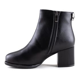 

Ботильоны женские, цвет чёрный, размер 40