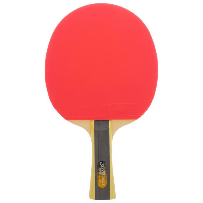 фото Ракетка для настольного тенниса dhs t1002, 1* звезда, для начинающих игроков, накладка 1,8 мм, коническая ручка