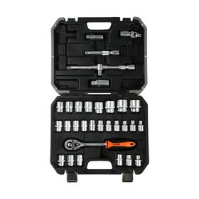 

Набор инструментов HARDEN 510432, CRV, 1/2", пластиковый кейс, 32 предмета