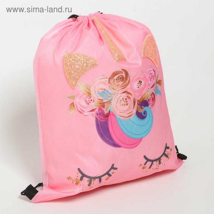 фото Сумка для обуви "единорог"