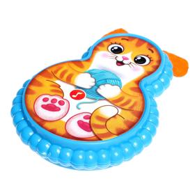 

Музыкальная игрушка «Мой котёнок», свет, звук, цвет голубой