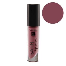 

Жидкая помада Vitex Satin Lip Cream, тон 706 Dark rose полуматовая