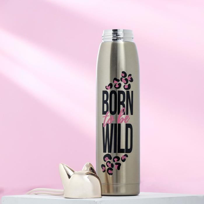 

Термос Born to be wild, 350 мл, сохраняет тепло 12-14 ч