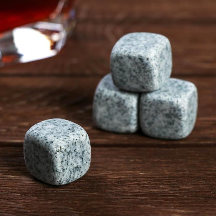 Камни для виски "Как камень с души", 4 шт