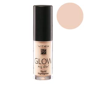 

Жидкий хайлайтер для лица Vitex Glow My Skin, тон 12 Rose, 4,9г