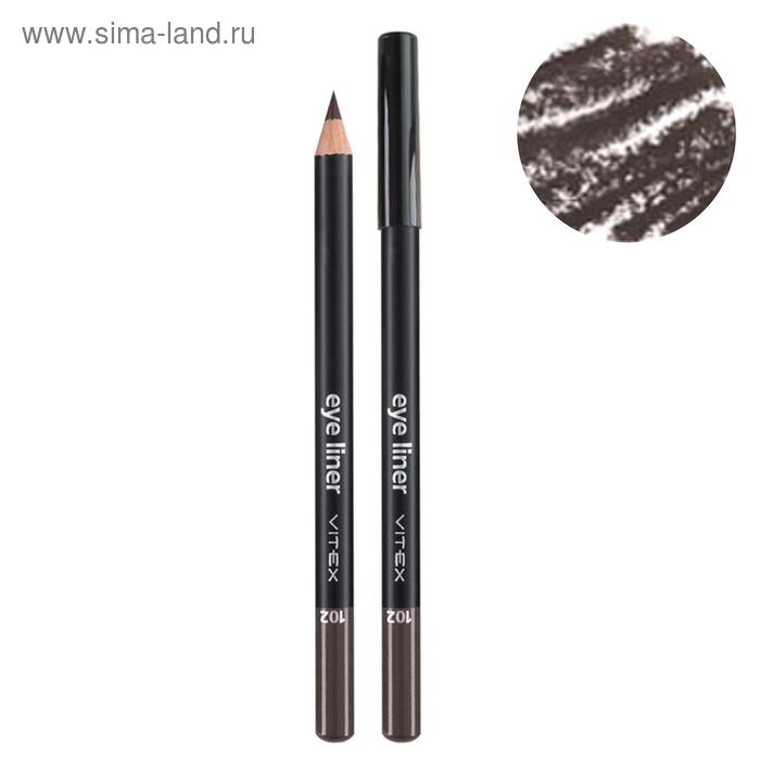 Карандаш для глаз Vitex, тон 102 Brown контурный
