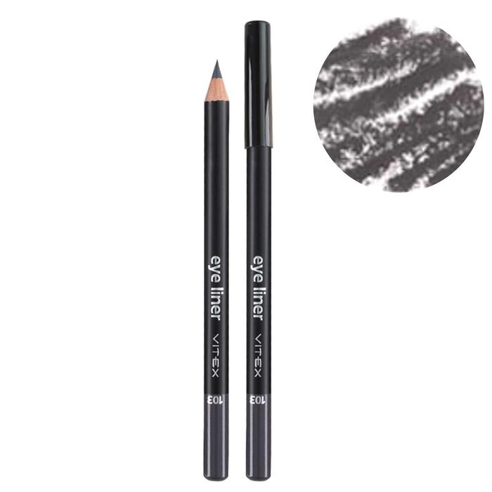 Карандаш для глаз Vitex, тон 103 Gray контурный