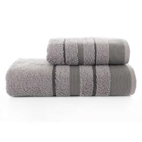 

Комплект махровых полотенец Regal 50х90 см, 70х140 см, цвет серый