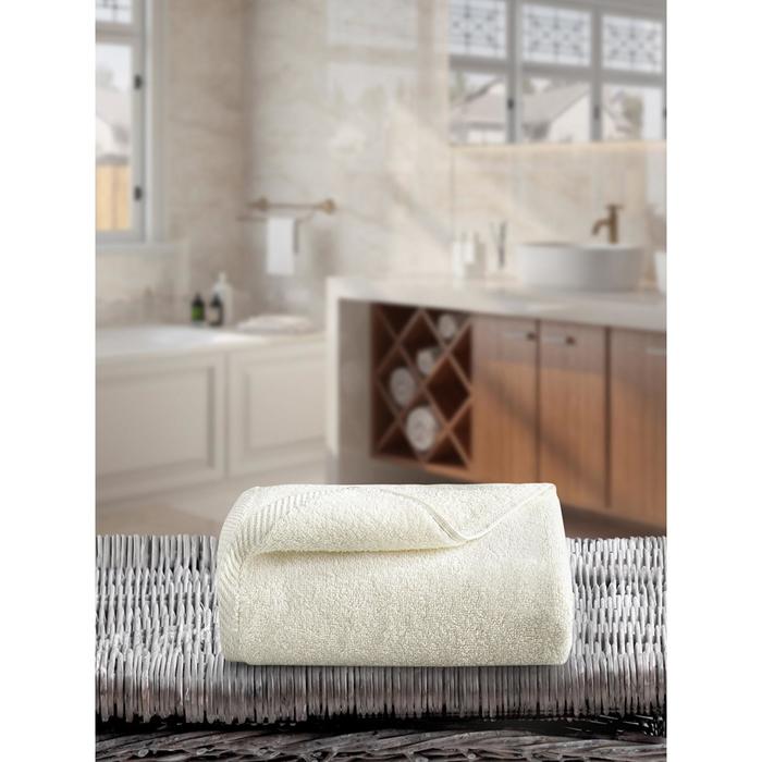 фото Полотенце arkadya, размер 50 x 70 см, цвет кремовый karna