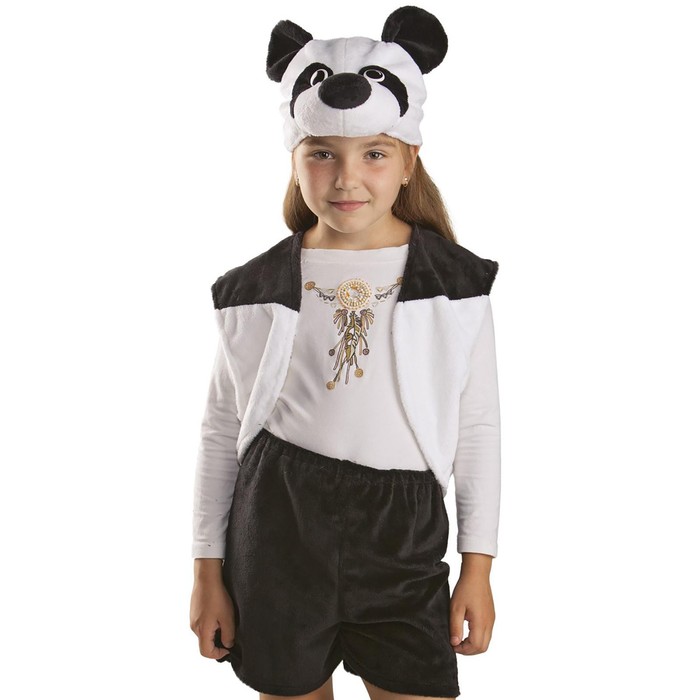 Карнавальный костюм «Панда», рост 122-128 см