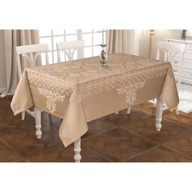 

Скатерть Vipcoton VIPCOTON 160x220 см, цвет кофейный