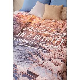 

Покрывало "Этель" 2 сп Wonderland, 180х220 см, микрофибра