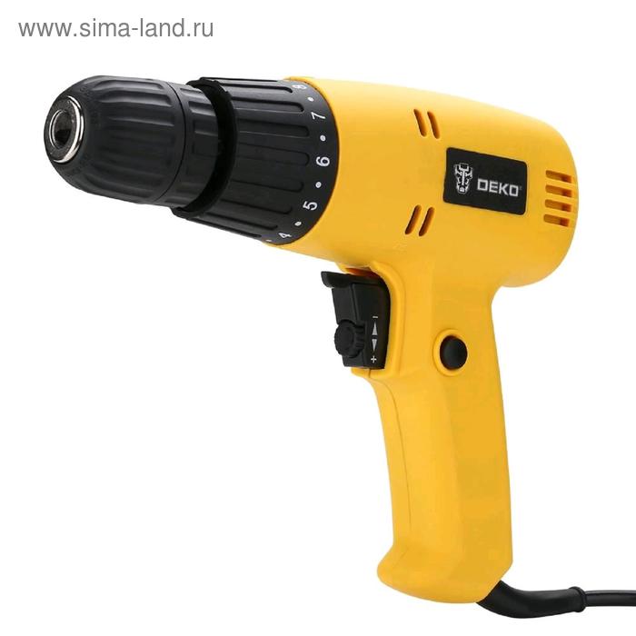 Дрель-шуруповерт DEKO DKSD400W 400 Вт БЗП 08-10 мм 780 обмин реверс 131000₽