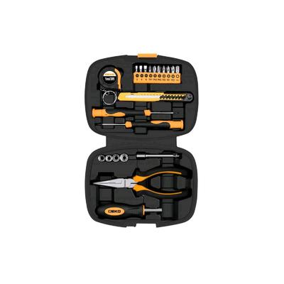 Набор инструментов DEKO TZ 21, 21 предмет, 1/4"