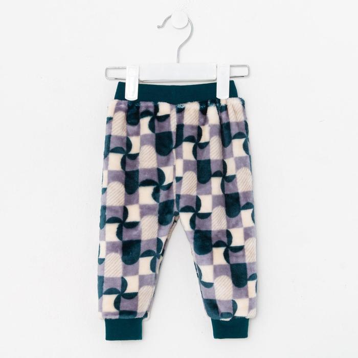 Штанишки детские цвет тёмно-синий рост 68 см 111₽