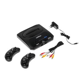 Игровая приставка Sega Retro Genesis Modern Wireless,16 Bit, 2 беспр. джойст.,170 игр,черная
