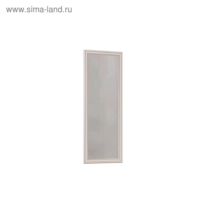 Зеркало навесное «Габриэлла», 497 × 26 × 1350 мм, цвет вудлайн кремовый / сандал белый цена и фото
