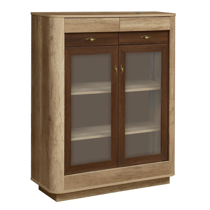 Шкаф комбинированный «Фантазия» 34.08-02, 1014 × 402 × 1264 мм, дуб каньон / дуб кальяри