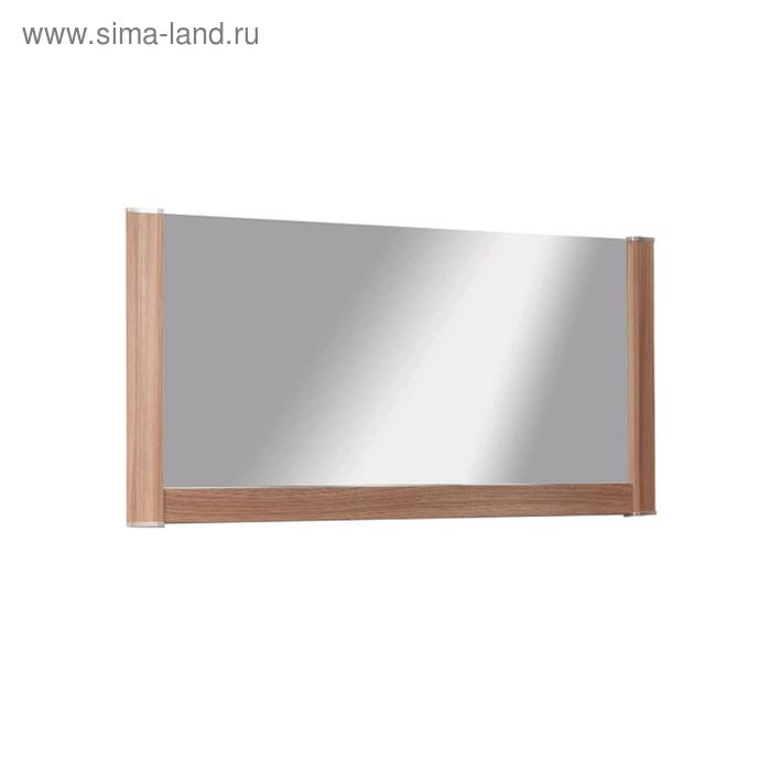 Зеркало навесное «Стелла» 06.239, 1346 × 28 × 562 мм, цвет ясень шимо тёмный