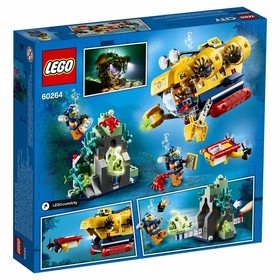 

Конструктор Lego City «Океан: исследовательская подводная лодка»