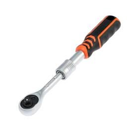 

Трещотка телескопическая AV Steel AV-508670, 72 зубца, 190-225 мм
