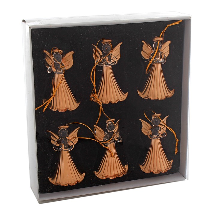 Сувенир "Ангелочек золото" (набор 6 шт)