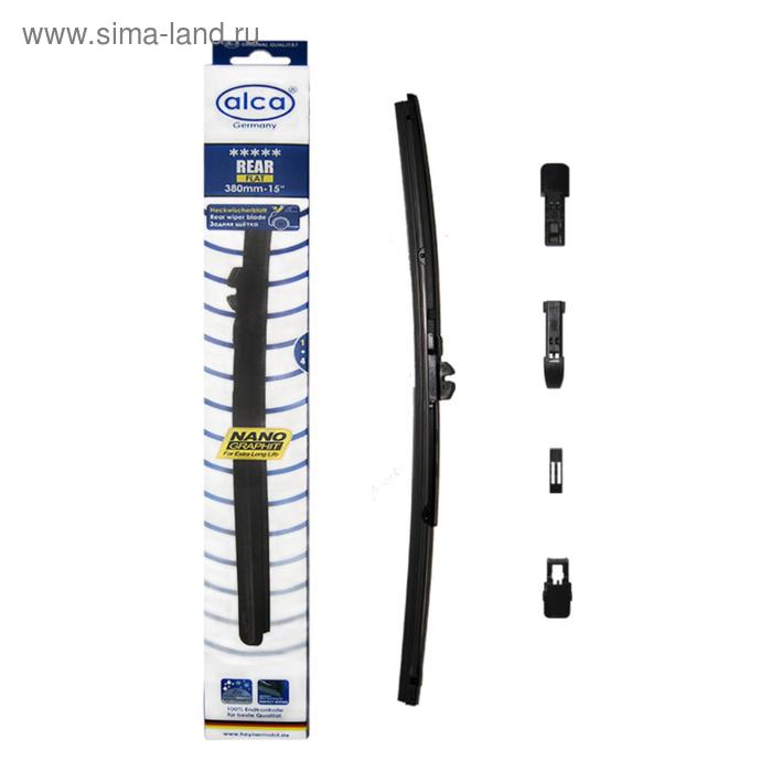 

Щетка стеклоочистителя 38“15 см REAR FLAT задняя с адаптерами, ALCA