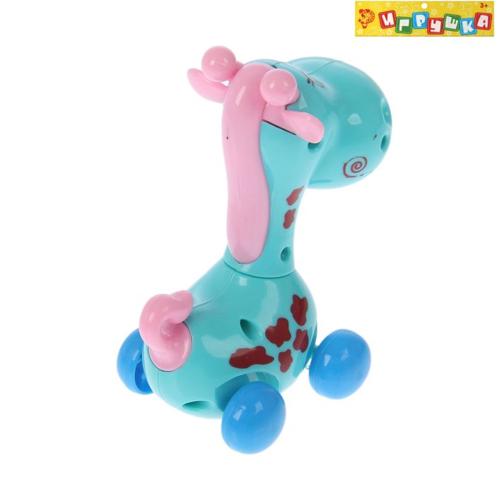 Игрушка заводная "Жирафик", МИКС