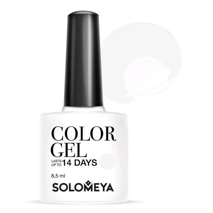 Гель-лак Solomeya Color Gel, тон Super White