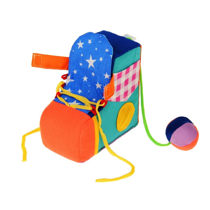 Развивающая мягкая игрушка "Сапожок "