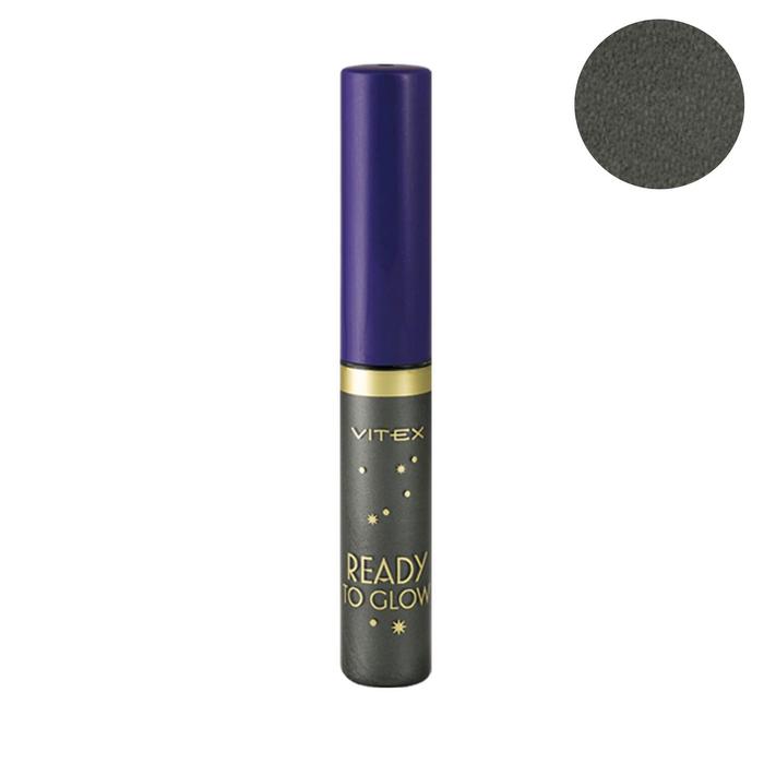 Подводка для глаз Vitex Ready To Color жидкая с блестками, тон 83 Mystic forest