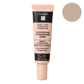 

Тональный крем для лица Vitex Nude Skin Hydrating Foundation увлажняющий, тон 35 Dark bei, 30мл 52