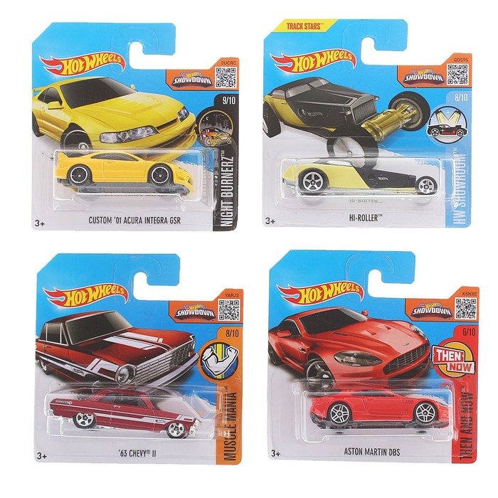 Модель машины Hot wheels, масштаб 1:64, МИКС