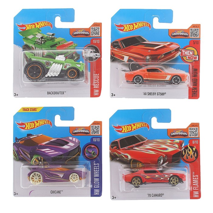 Модель машины Hot wheels, масштаб 1:64, МИКС