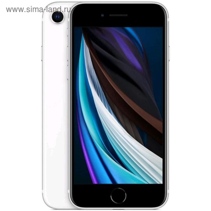 Смартфон Apple iPhone SE 2020 (MXD12RU/A), 128Гб, белый