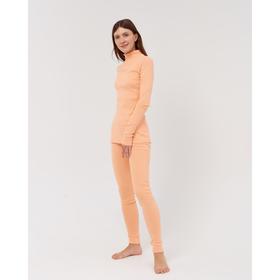 

Термобельё женское (лонгслив, леггинсы) MINAKU цвет персиковый, размер 52