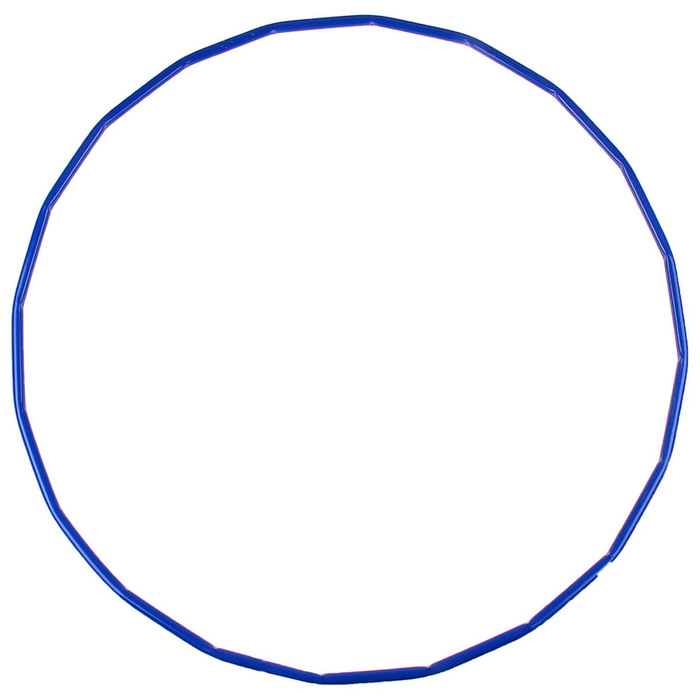 Обруч гимнастический, алюминиевый, d=900 мм, рифлёный, МИКС