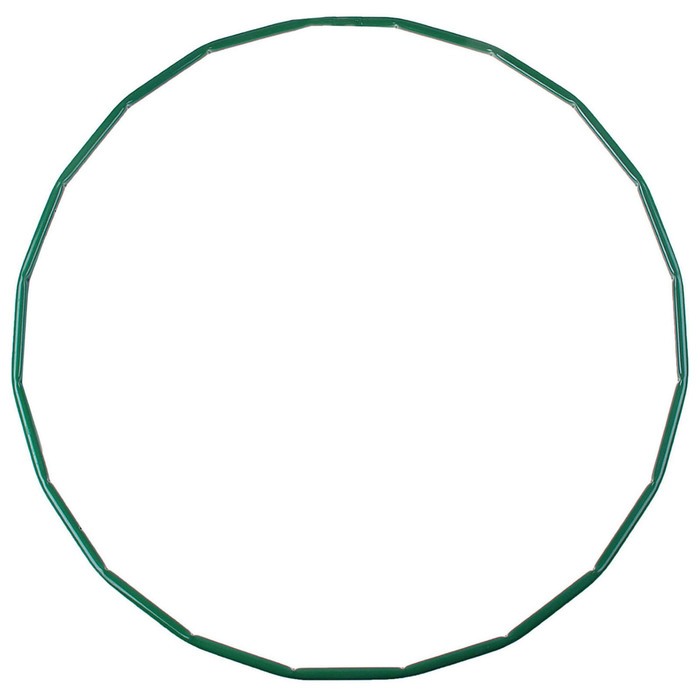 Обруч гимнастический, алюминиевый, d=900 мм, рифлёный, МИКС